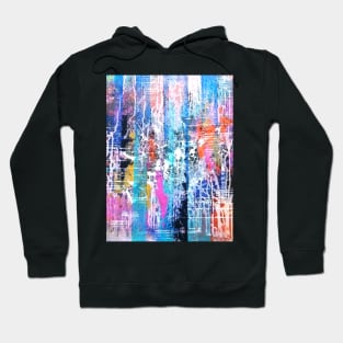 Vibrant Colorful Abstract artwork Hoodie